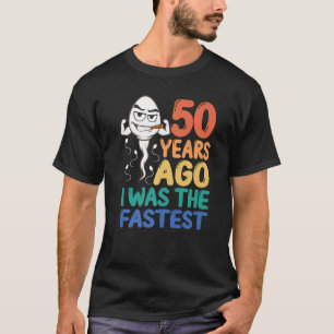 Mannen 50e verjaardag Gag Dress 50 jaar geleden wa T-shirt