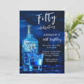 Mannen 50e verjaardag kaart (Staand voorkant)