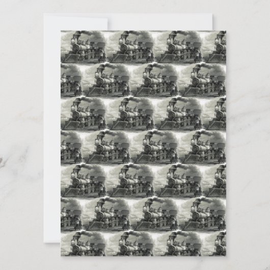 Mannen 50th Verjaardagsfeest Uitnodiging (Achterkant)