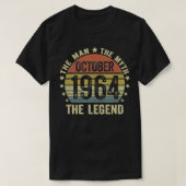 Mannen 56 jaar oud Man Myth Legend O T-shirt (Design voorkant)