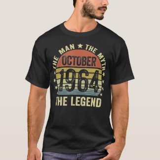 Mannen 56 jaar oud Man Myth Legend O T-shirt