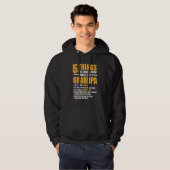 Mannen 5 dingen die je zou moeten weten over opa C Hoodie (Voorkant volledig)