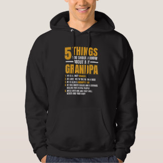 Mannen 5 dingen die je zou moeten weten over opa C Hoodie