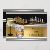 Mannen 60e verjaardag van de kaasset kaart (Voorkant / Achterkant)