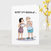 Mannen 60th Birthday Greeting Kaart (Gele Bloem)