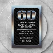 Mannen 60th Verjaardag Kaart
