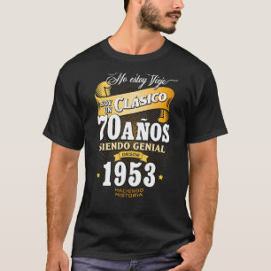 Mannen 70e verjaardag cadeau voor mannen in het Sp T-shirt
