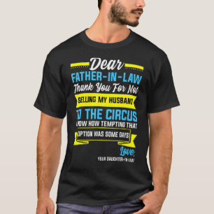 Mannen aan mijn schoonvader van Daughter in Law So T-shirt