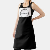 Mannen aangepaste naam koken en bakken schort (Insitu)