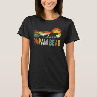 Mannen aangeprezen bij Papaw 2023 Zwangerschap T-shirt