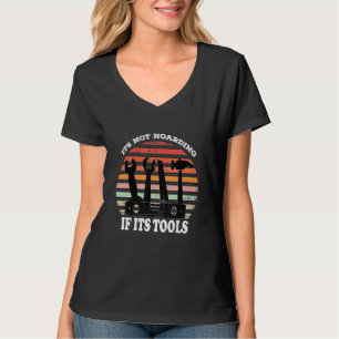 Mannen aannemer houtbewerking gereedschap timmerma t-shirt