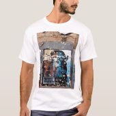 Mannen Aap, wit T-shirt (Voorkant)