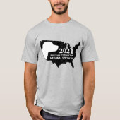 Mannen ABC 2021 Nationaal t shirt (Voorkant)