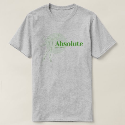 Mannen Absolute Dance logo T-shirt (Design voorkant)