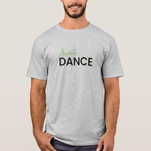 Mannen Absolute Dance logo T-shirt