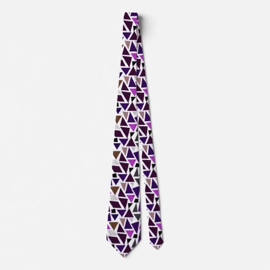 Mannen Abstract ontwerp Stropdas (Voorkant)