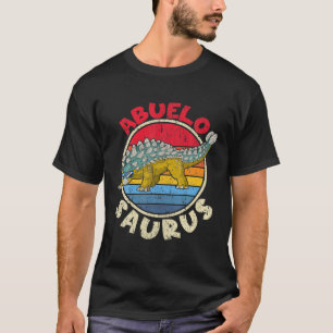 Mannen Abuelo Saurus I Ankylosaurus Dinosaur I Fam T-shirt