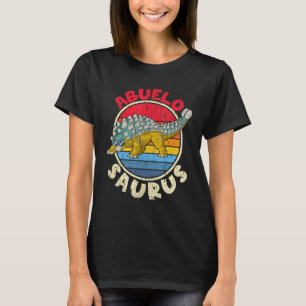 Mannen Abuelo Saurus I Ankylosaurus Dinosaur I Fam T-shirt