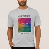 Mannen actieve kleding Sport-Tek Concurrent Silver T-shirt (Voorkant)