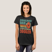 Mannen advocaat vader als gewone vader, maar koele t-shirt (Voorkant volledig)