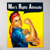 Mannen Advocate Poster (Voorkant)