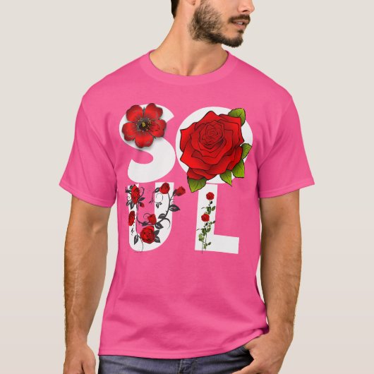 Mannen-afbeelding RB Rare Soul - Bold Large Text D T-shirt (Voorkant)