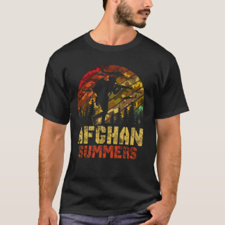 Mannen Afghaanse Summers Veteraan Afghanistan Ve T-shirt