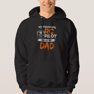 Mannen afstandsbediening vliegtuig citaat voor een hoodie