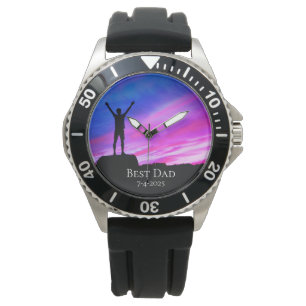*~* Mannen Afstuderen Pauze van pensioen Horloge