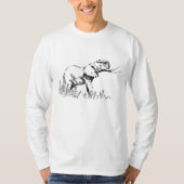 Mannen Agamemnon - T-shirt met lange hoes (Voorkant)