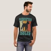 Mannen Airedale Terrier Pa als een gewone D T-shirt (Voorkant volledig)