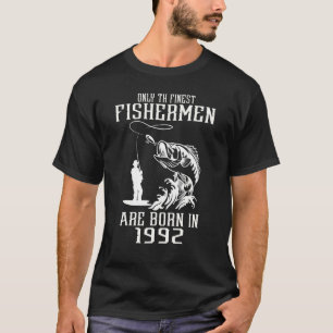 Mannen Alleen De Fijnste Vissers Worden Geboren In T-shirt
