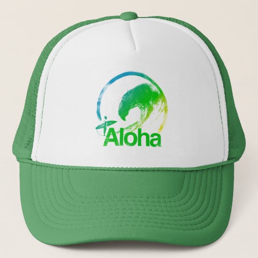 Mannen Aloha surf pet (Voorkant)