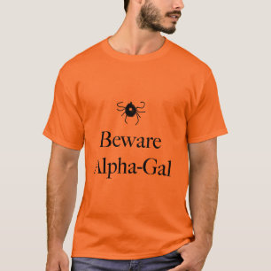 Mannen Alpha-Gal T-Shirt