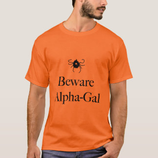 Mannen Alpha-Gal T-Shirt