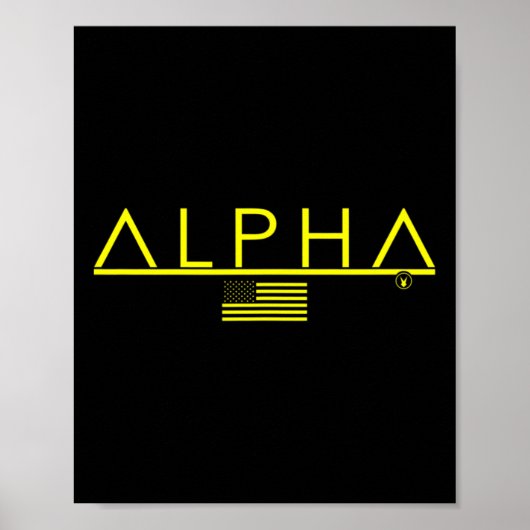 Mannen Alpha Gym Rabbit Workout Bodybuilding Fitne Poster (Voorkant)