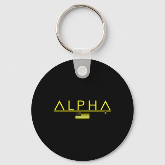 Mannen Alpha Gym Rabbit Workout Bodybuilding Fitne Sleutelhanger (Voorkant)