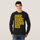 Mannen Alpha Ice Cold Brothas 1906 Frathood One Ni T-shirt (Voorkant volledig)