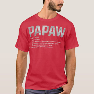 Mannen als een gewone opa alleen koel papaw Defi T-shirt