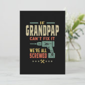 Mannen als het niet kan worden gefixeerd op Grootp Kaart (Staand voorkant)