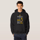 Mannen als Mike Man 1 kan herstellen Hoodie (Voorkant volledig)