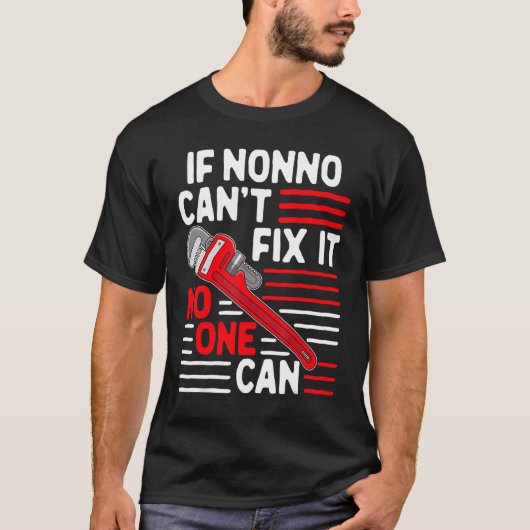 Mannen als non-no kan niet repareren het citaat vo t-shirt (Voorkant)
