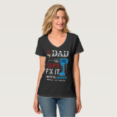 Mannen als papa het niet kan oplossen, was het all t-shirt (Voorkant volledig)