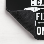 Mannen als Pepa het niet kan repareren kan niemand Muismat (Hoek)