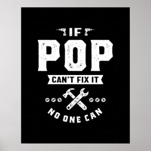 Mannen als Pop het verhelpt, kan niemand vaders D  Poster