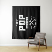 Mannen als Pop het verhelpt, kan niemand vaders D  Wandkleed (In situ)