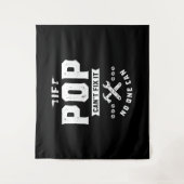 Mannen als Pop het verhelpt, kan niemand vaders D  Wandkleed (Voorkant)