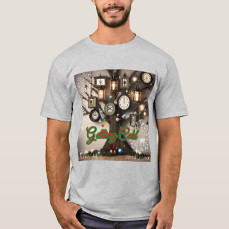 Mannen-ambtenaar krijgt oud T-shirt