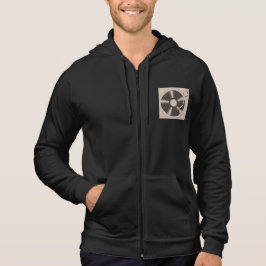 Mannen American Apparel California Fleece DJ Hoodie