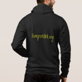 Mannen American Apparel Chimps NW Fleece Zip Hoodi Hoodie (Achterkant)